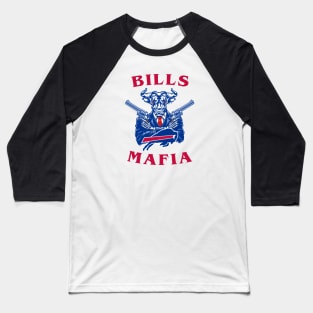 Bills Mafia - Mafia Mode Baseball T-Shirt